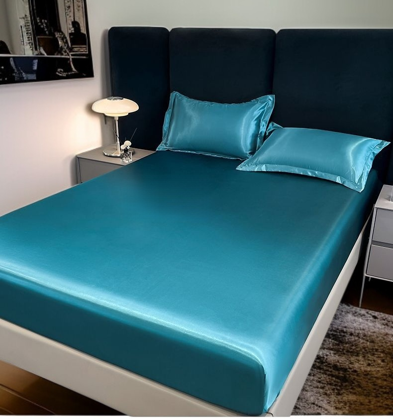 부드러운 감촉의 실크 피팅 시트