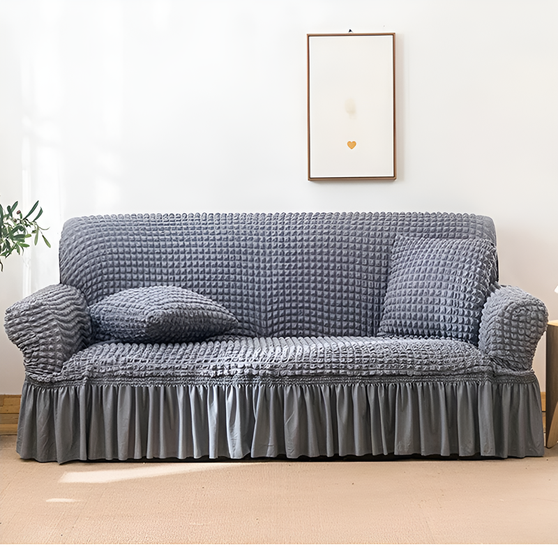 現代簡約泡泡紗沙發套 全包型 防滑彈力材質