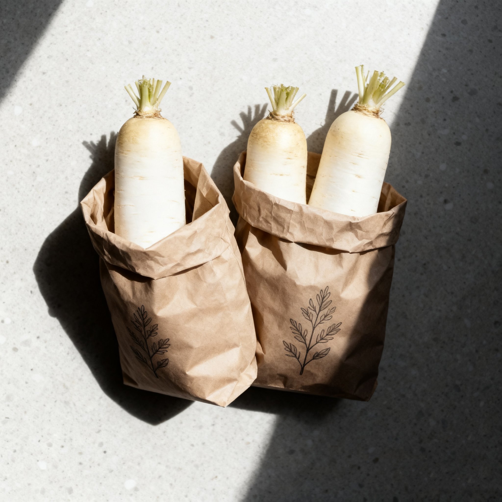 1000g サクサク甘い美味しい白大根（8袋セット）