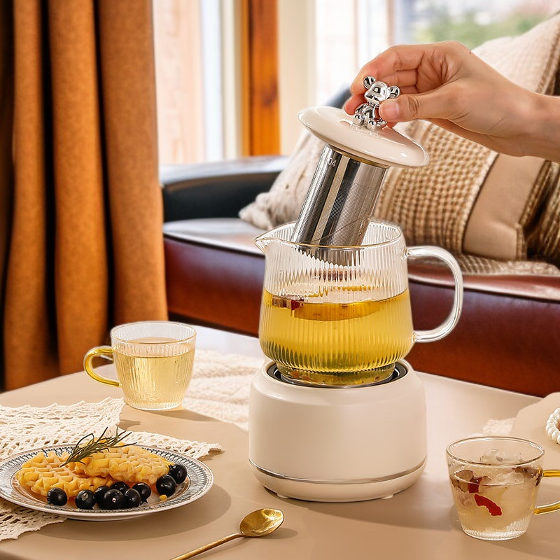 健康ポット 家庭用自動ティーポット オフィス用ミニ花茶・健康カップ