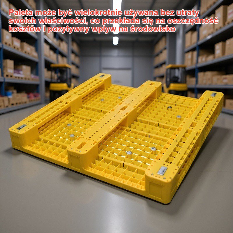 Paleta magazynowa z tworzywa sztucznego