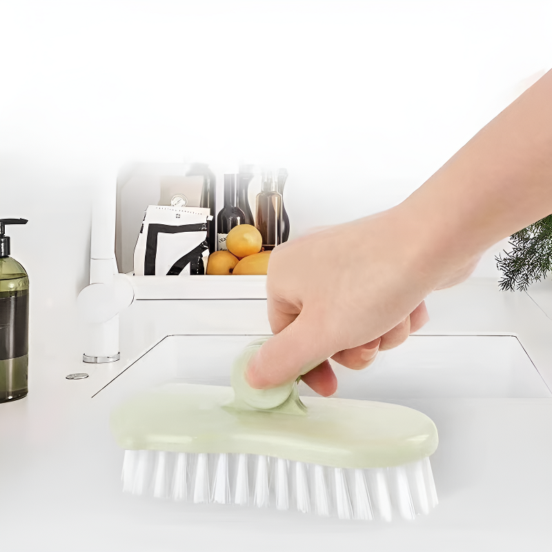 فرشاة استحمام سهلة الاستخدام بمقبض طويل