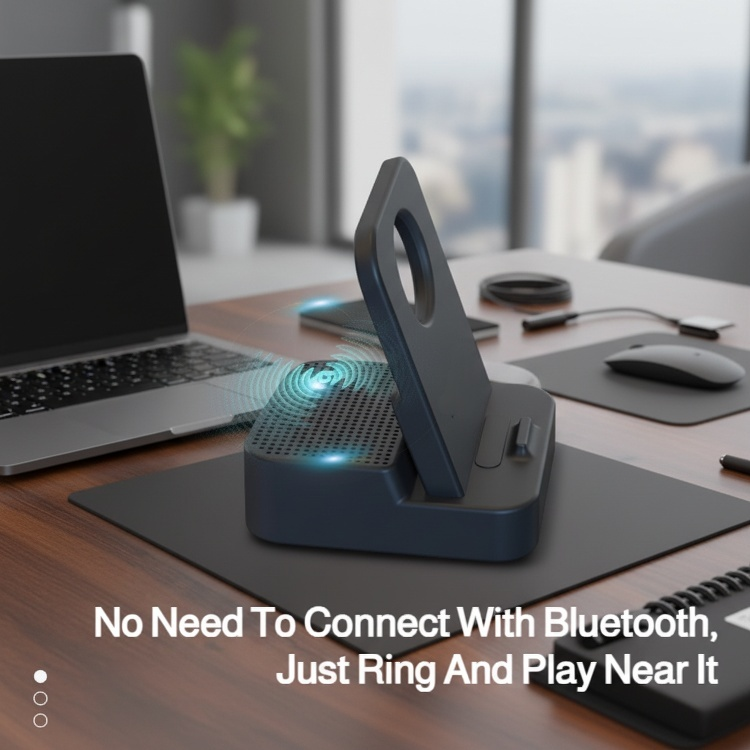 Wireless Sensor Bluetooth Speaker Phone Stand