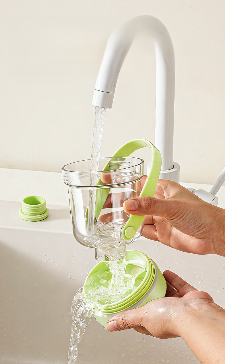 Trendy Summer Dumpling Cup with refreshing lemonade