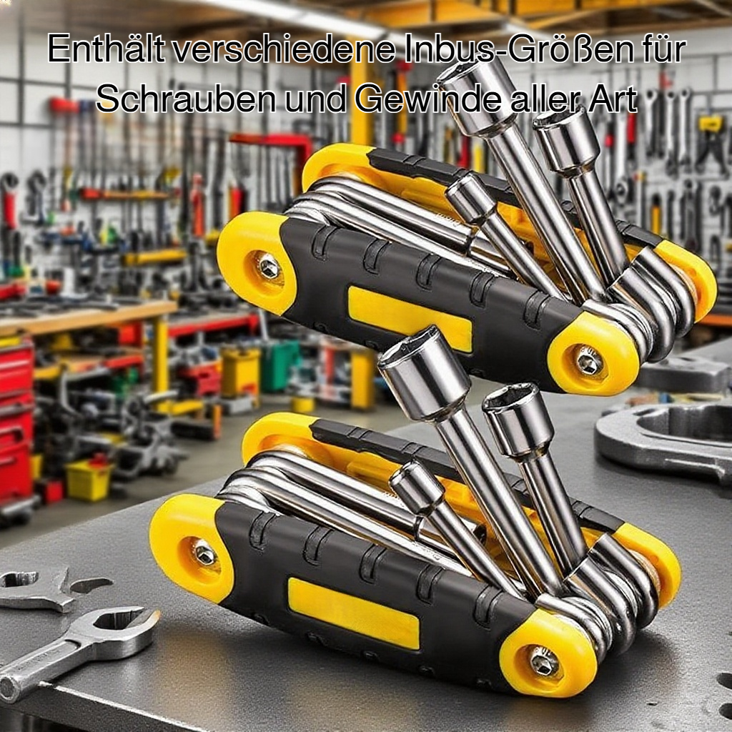 Tragbarer Steckschlüssel in kompakter Ausführung