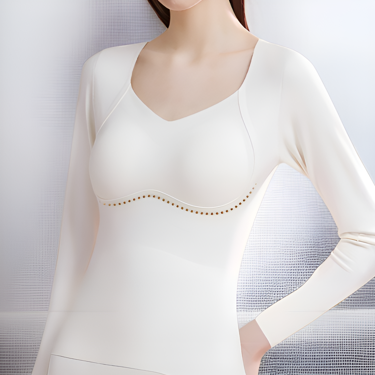 여성용 패드내장 발열 보온 이너티