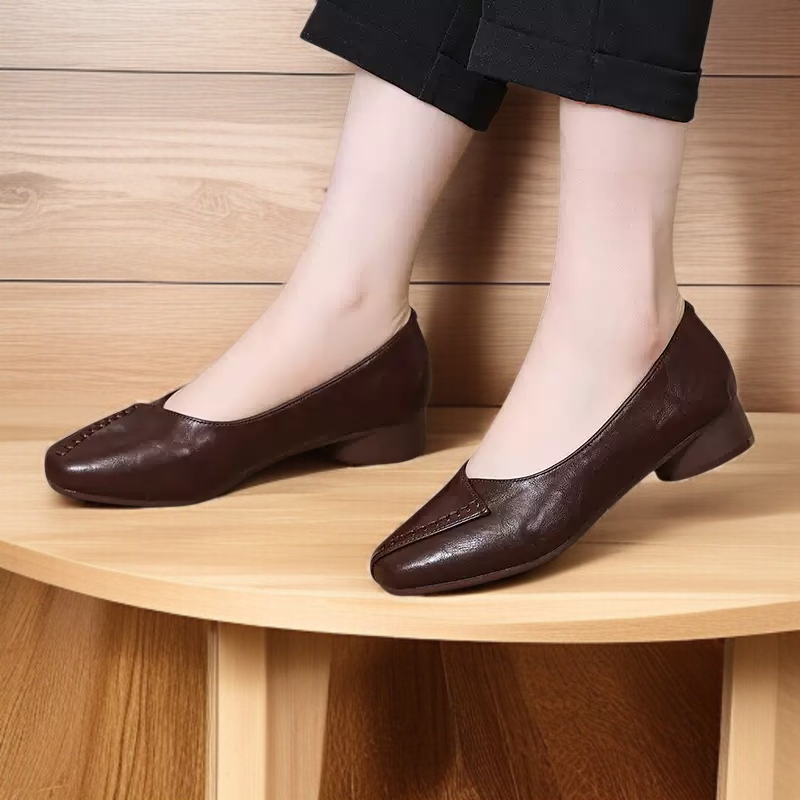 엄마 컴포트 소프트 로퍼 펌프스 단화 엄마신발 소프트 로퍼