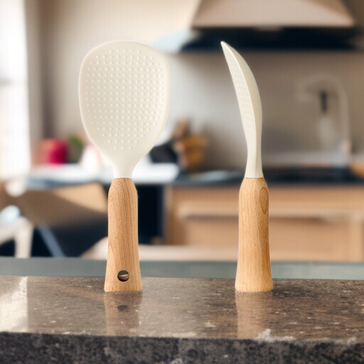 식품용 논스틱 실리콘 밥주걱 가정용주걱 밥솥 전용주걱