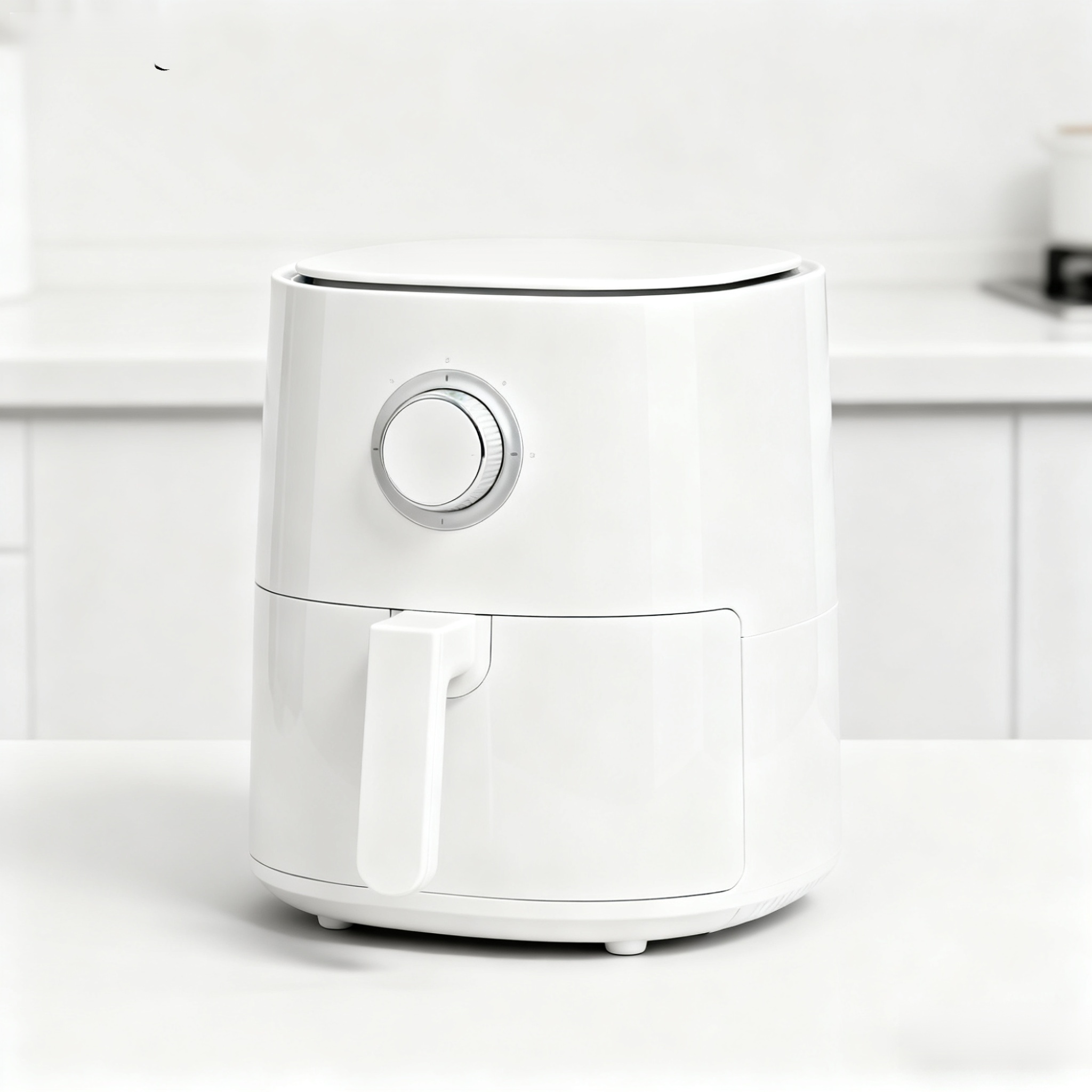 시각적 제어 및 뒤집기 기능이 없는 새로운 가정용 미니 에어프라이어