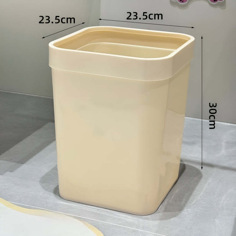 Simple wastebasket for bedroom and kitchen