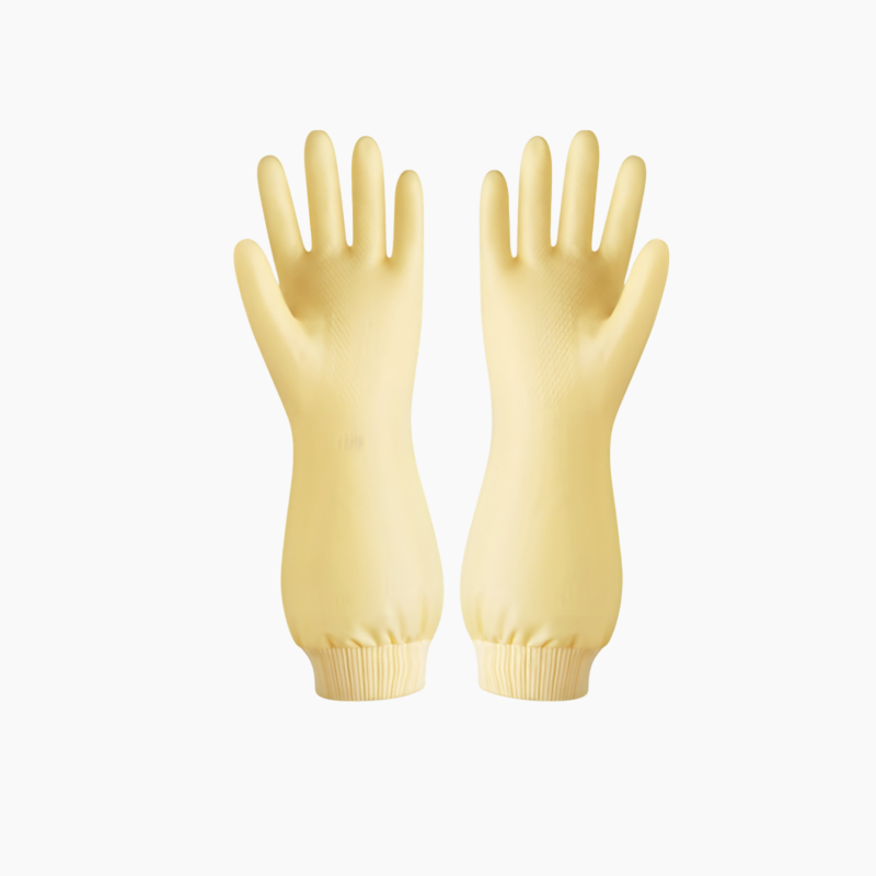 Women'S Dishwashing Gloves Household Gloves Thickened Waterproof Household Padded