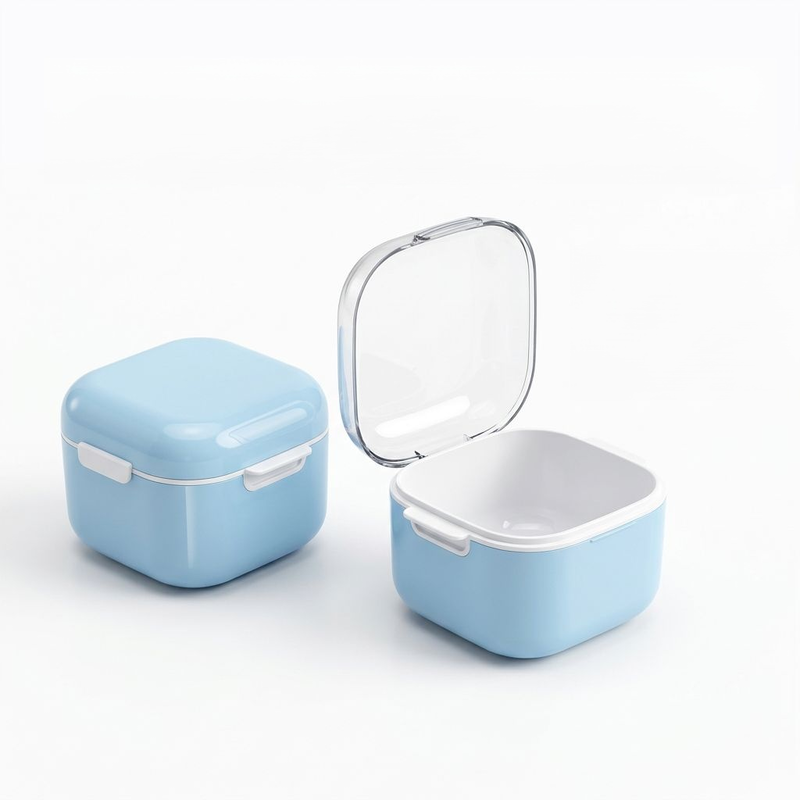 Travel Aligner Case Portable Retainer Storage Box Orthodontic Container