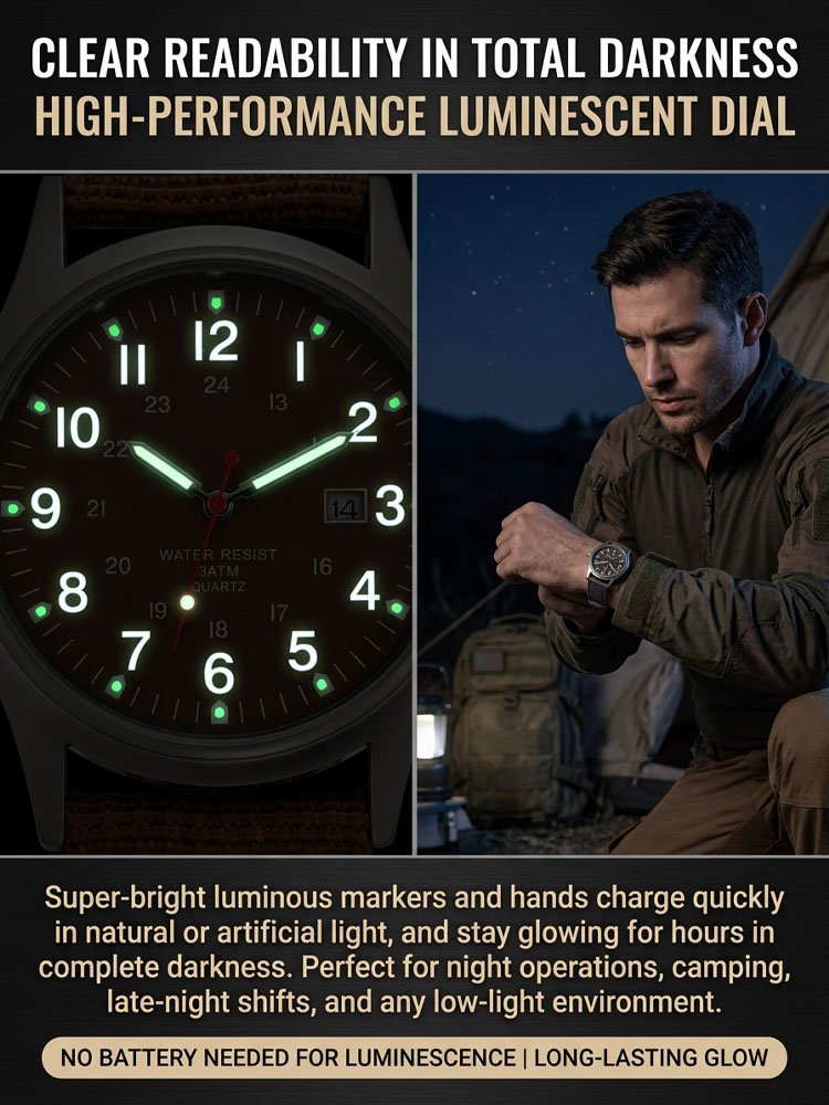 Military watches that are reliable in any environment