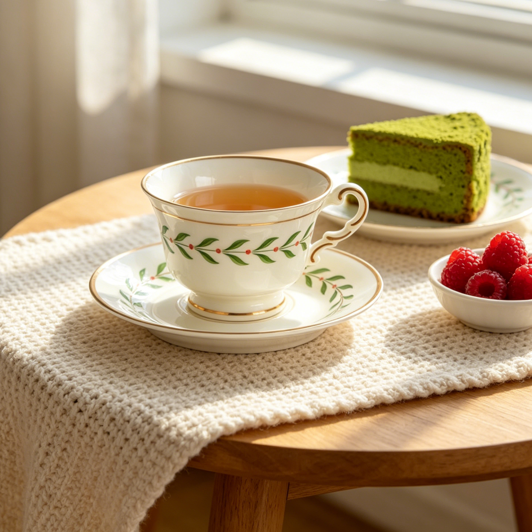 Fresh-Style Ceramic Cup Set