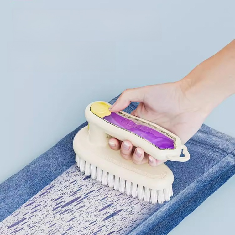 แปรงขัดรองเท้าแบบหมุนได้