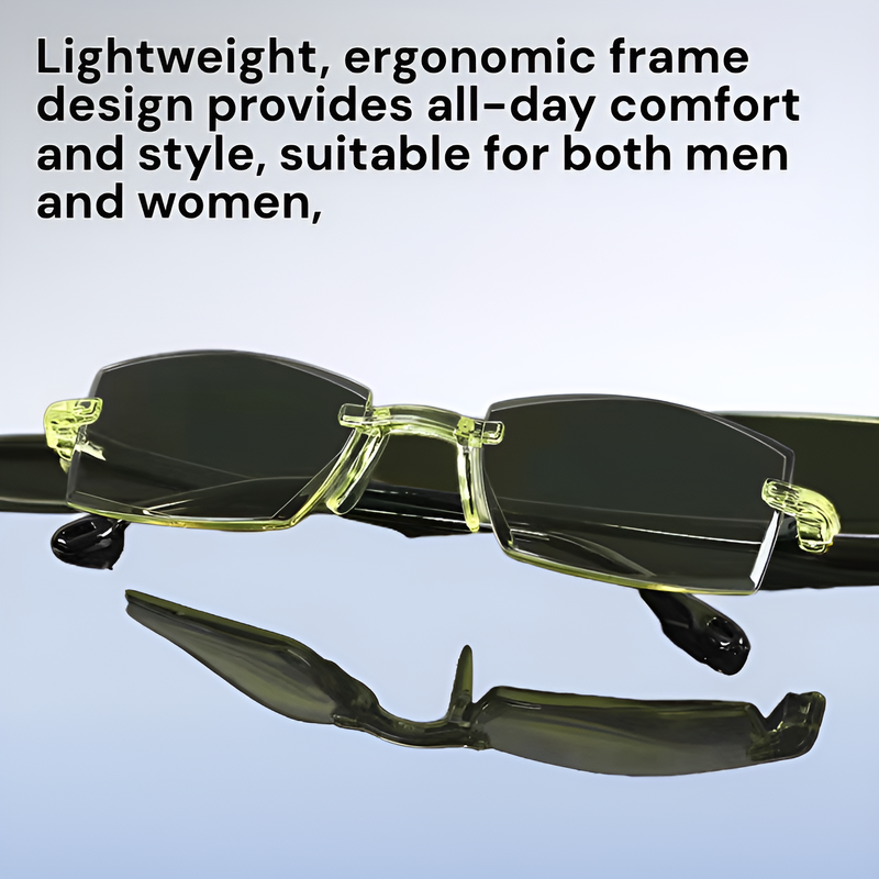 Smart Progressive Blue Light Blocking Night Vision Reading Glasses