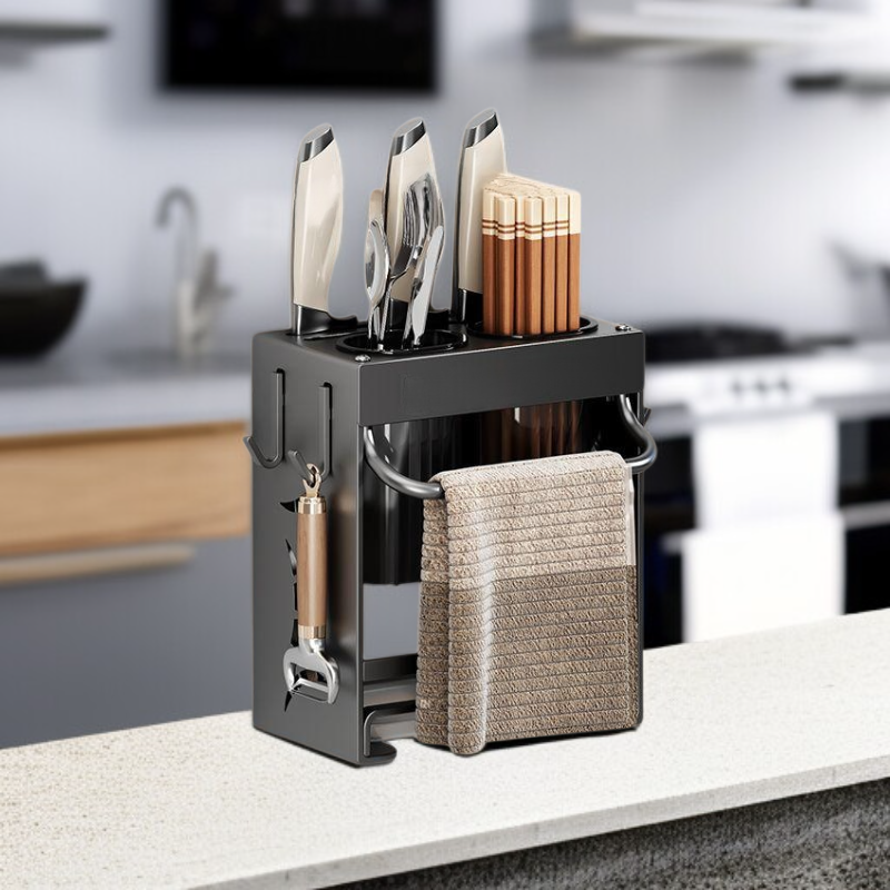 Multifunctional storage rack