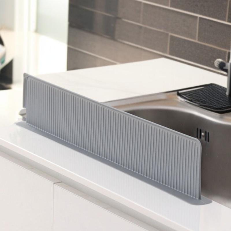 家用防油水防濺吸盤式水槽隔水板