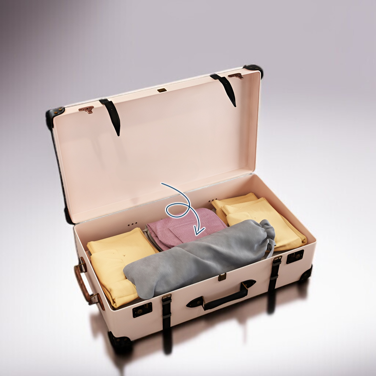 튼튼한 프레임의 빨래 건조대 디테일