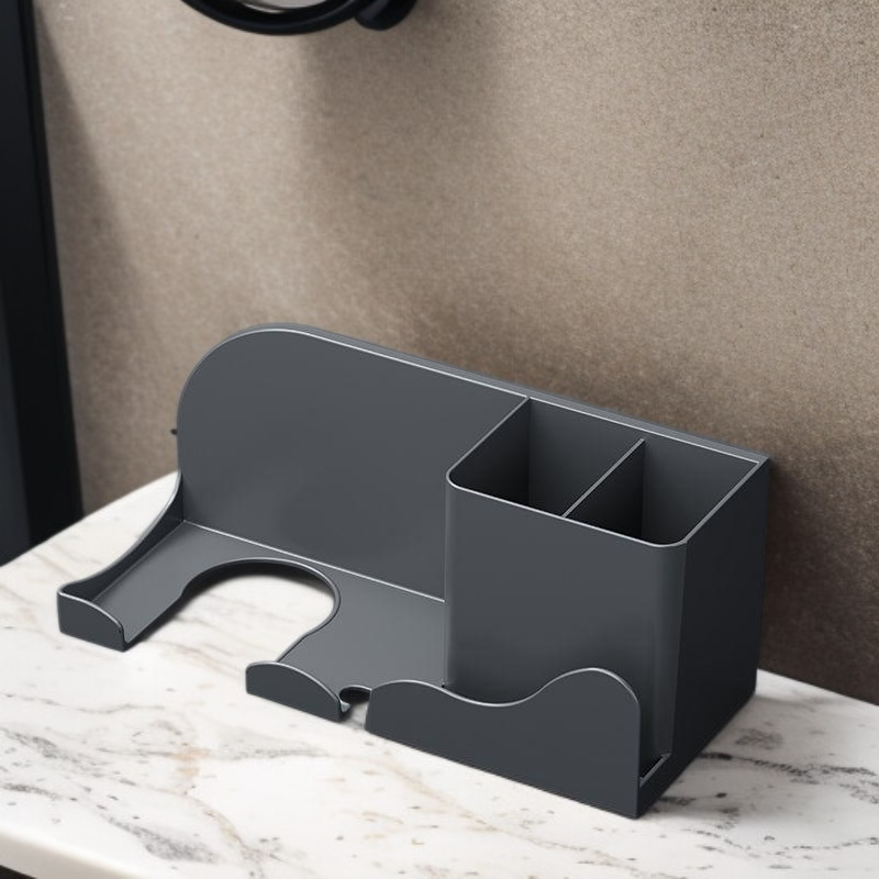 드라이기 거치대 무타공 욕실 수납 벽걸이 선반