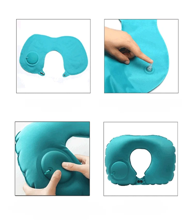 หมอนนวดรูปตัวยูแบบเป่าลม