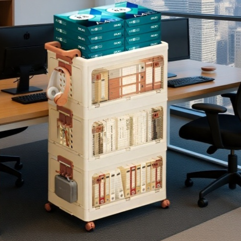 Platzsparender Aufbewahrungsschrank für Snacks und Haushaltsartikel