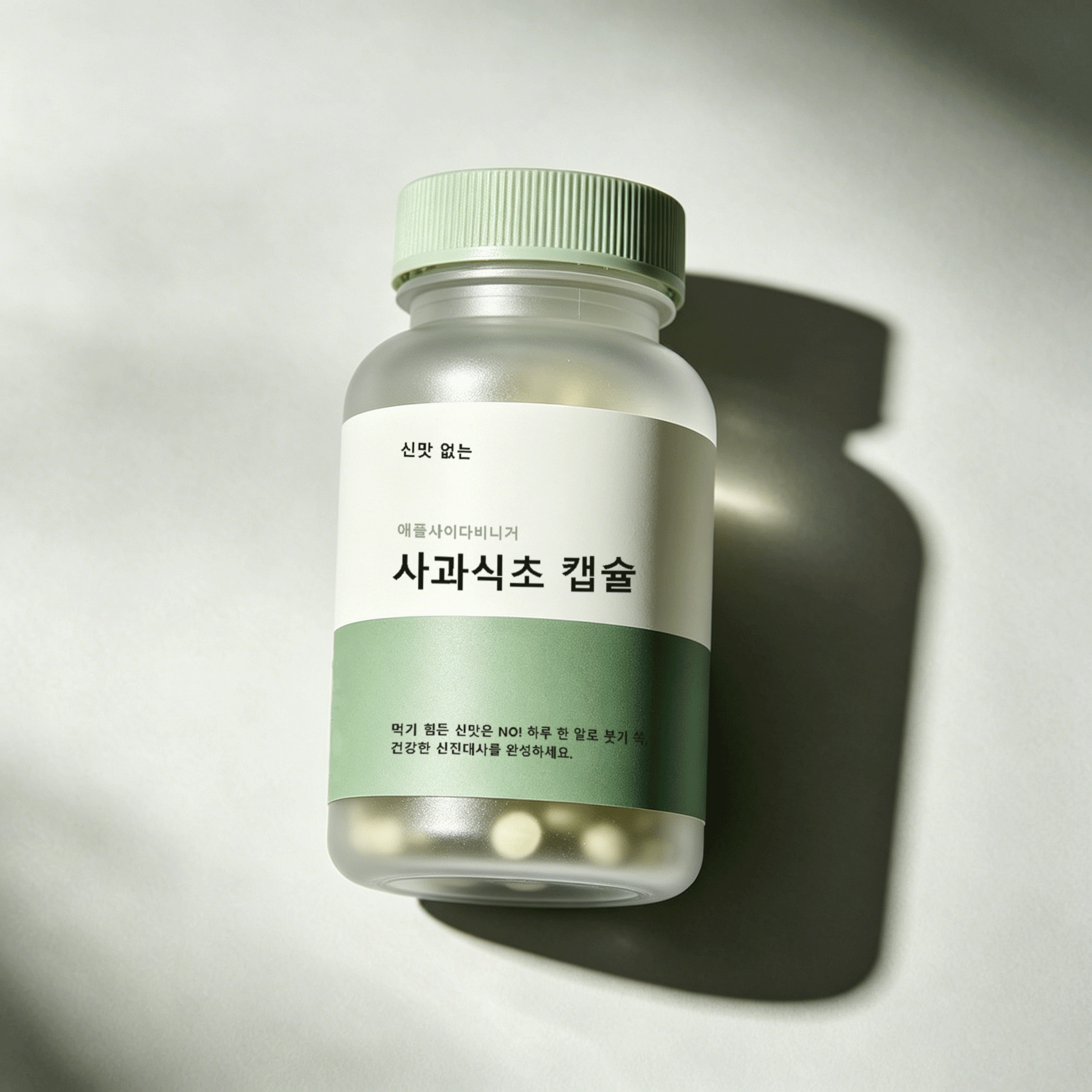 사과식초 캡슐 정제 