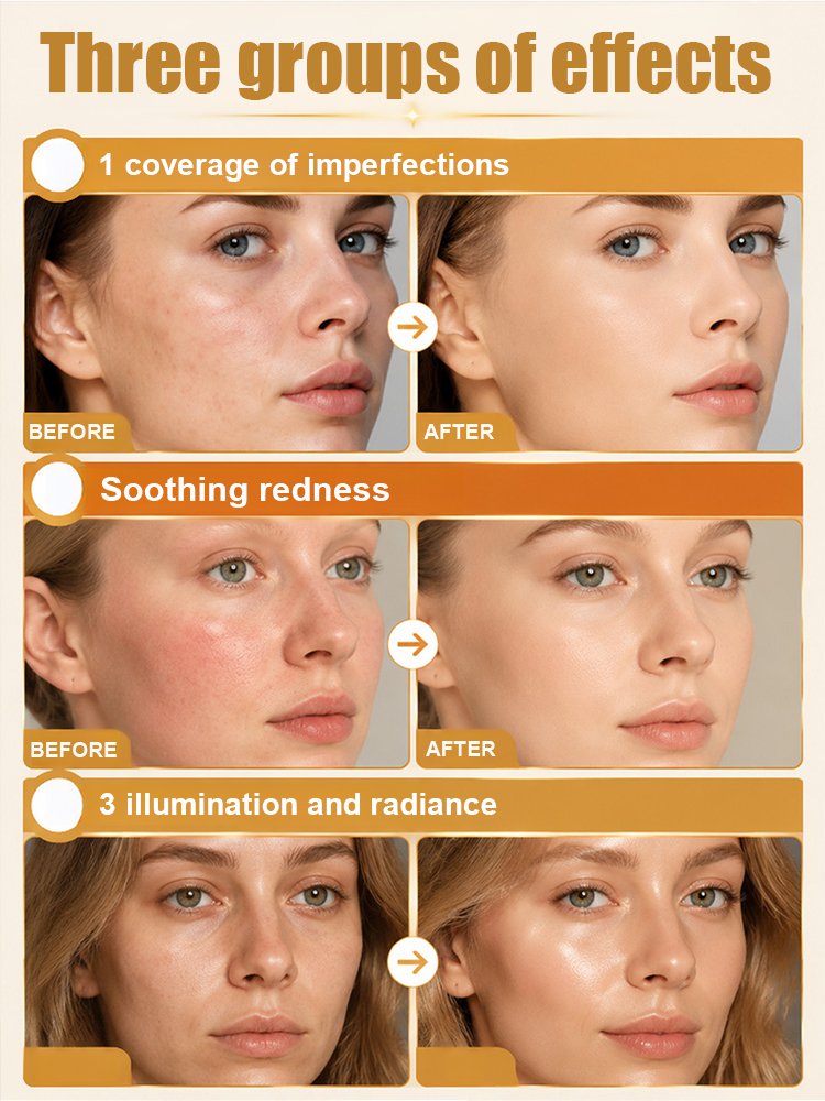 Bird's Nest Peptide High-Coverage BB Cream - 24H Waterproof Wear & Deep Aloe Hydration