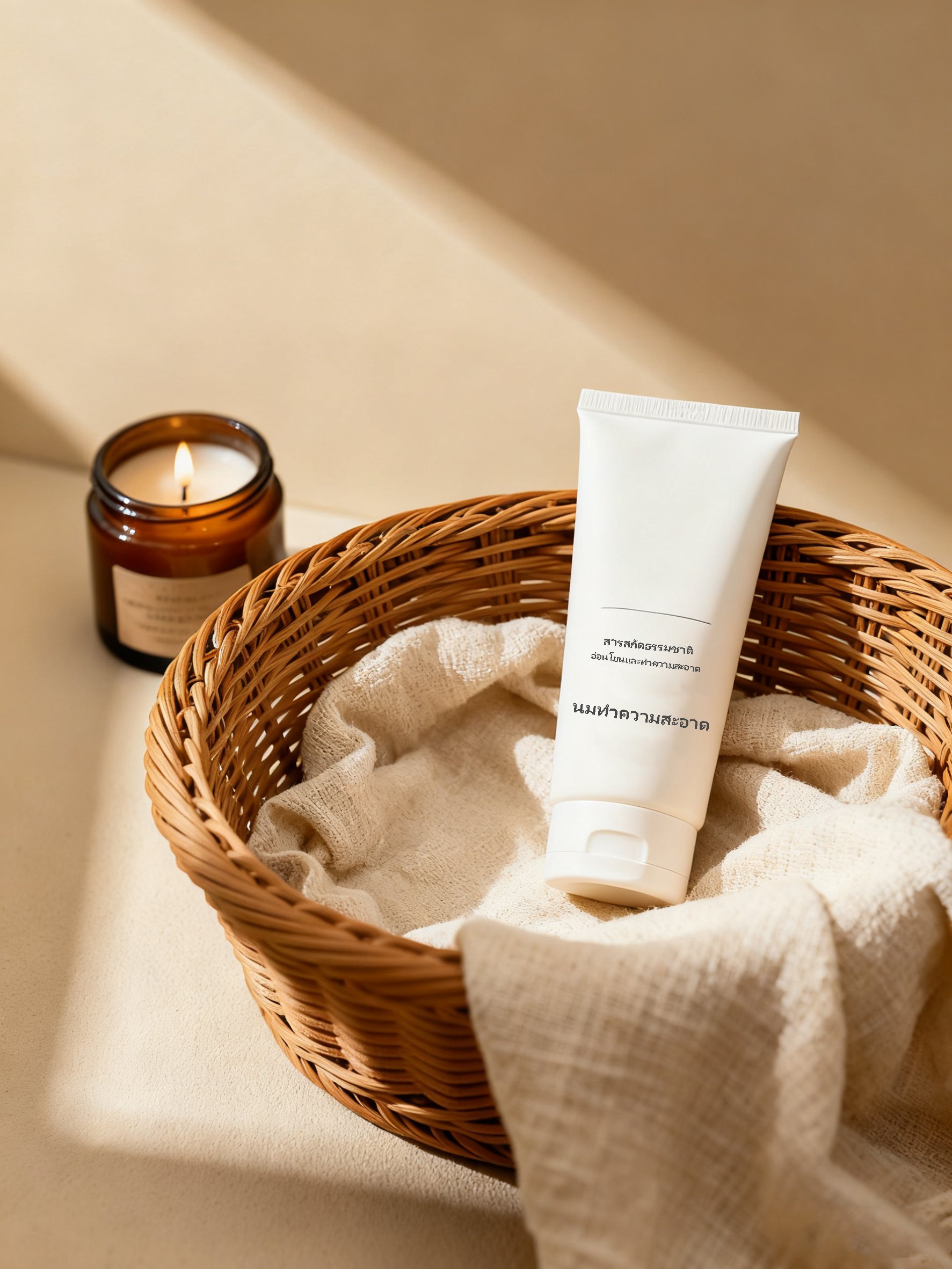 โฟมล้างหน้า 80 กรัม บรรจุภัณฑ์สวยงาม