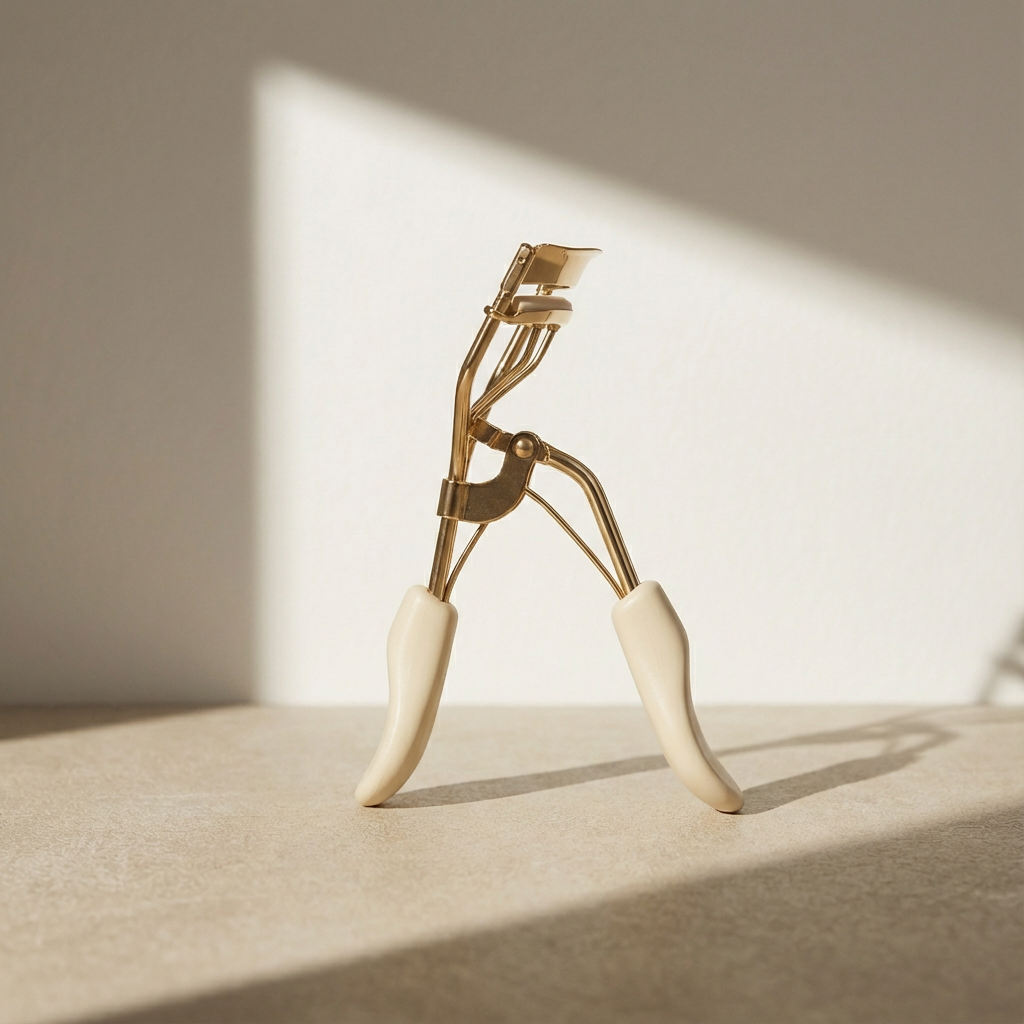 ตัวอย่างการใช้งานที่ดัดขนตาเฉพาะส่วน