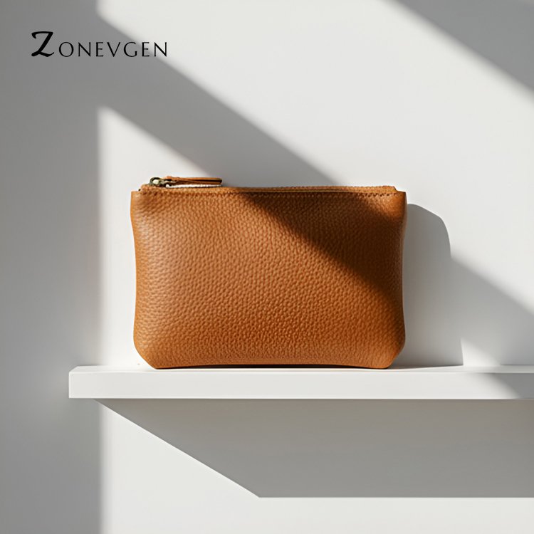 내구성 뛰어난 가죽 소재 보관 가방