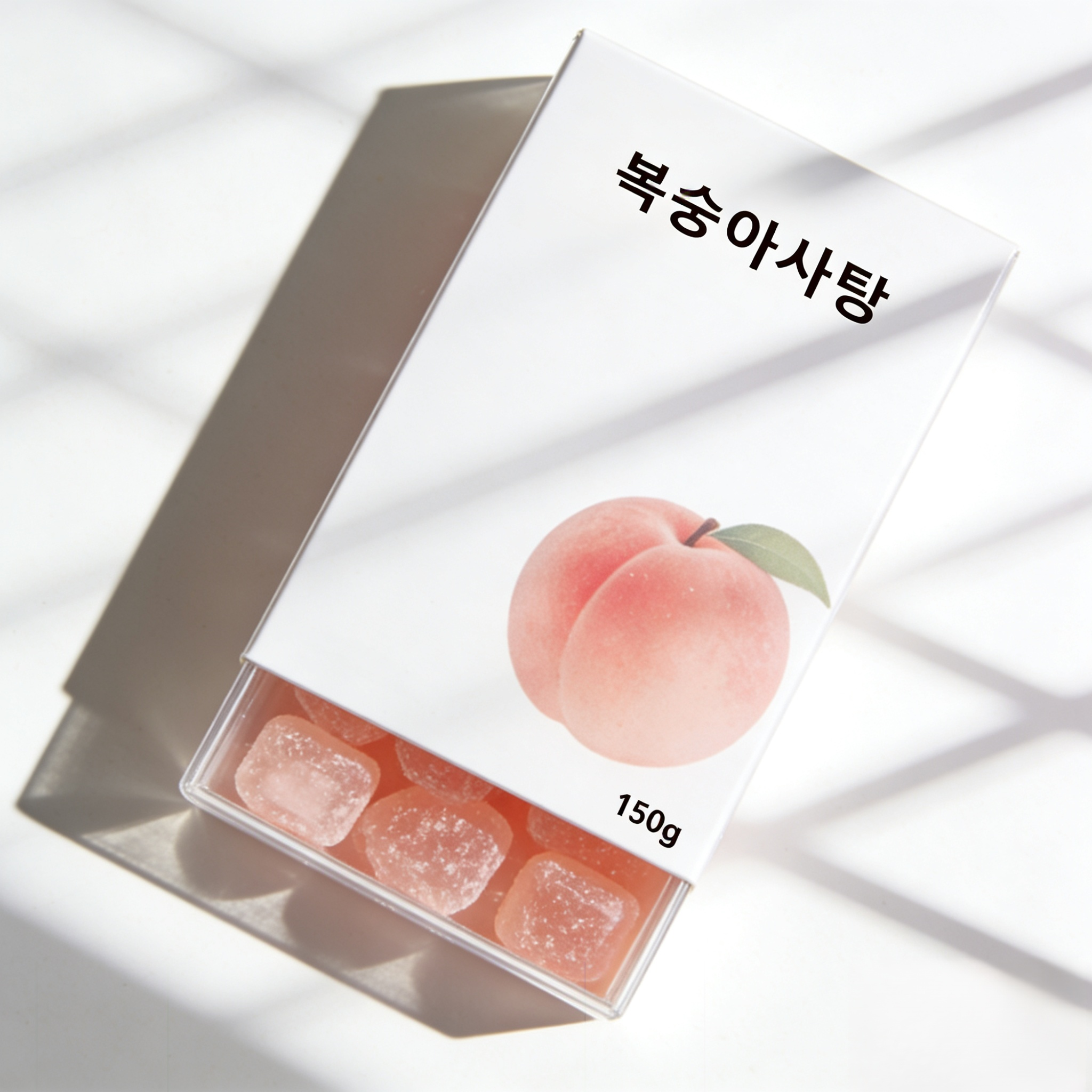 복숭아맛 사탕 (2박스 세트)