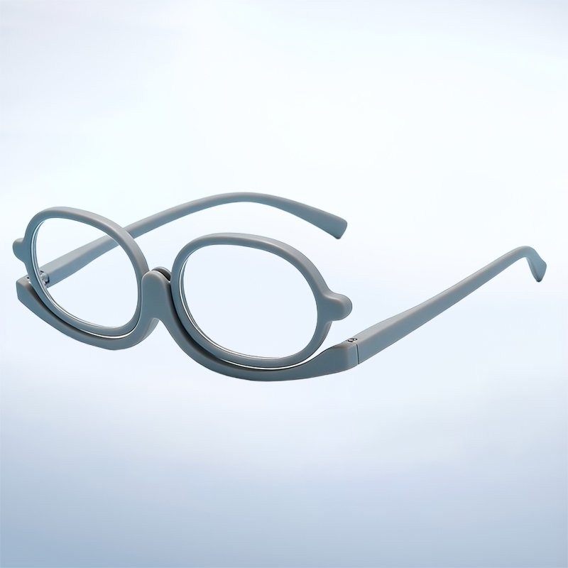 Lentes giratorias para gafas de lectura anti-luz azul para mujer