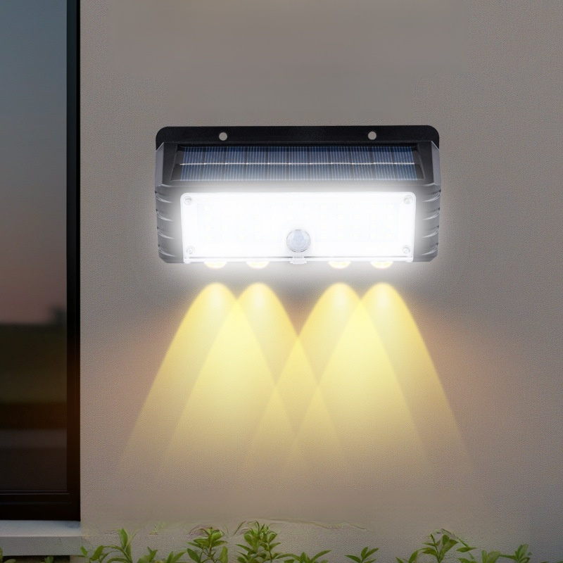 Home Garden Solar Sensor Wall Light