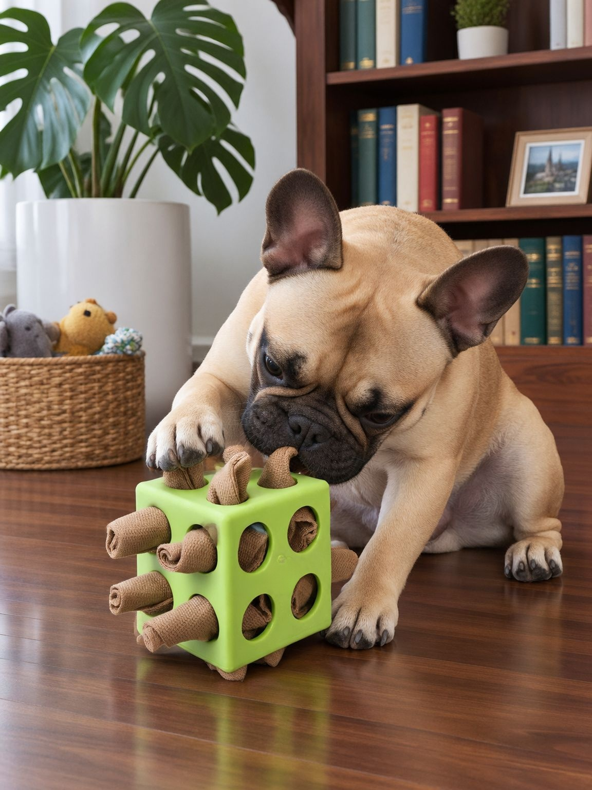 Material duradero de juguete para perros
