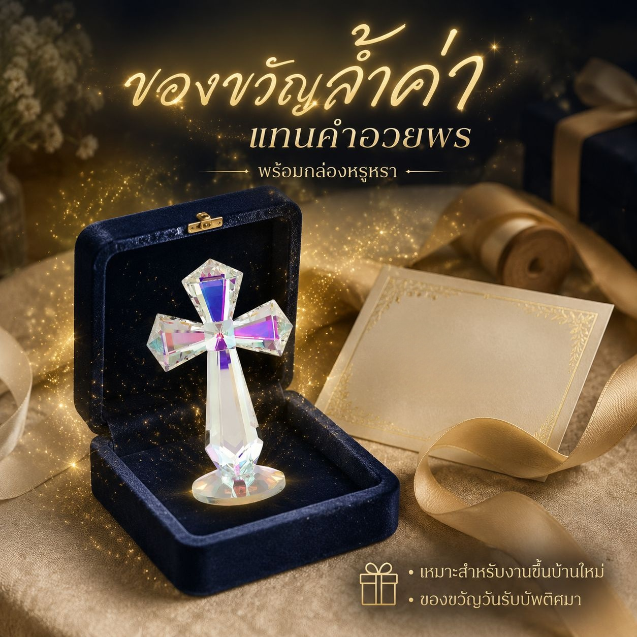 ของประดับตกแต่งห้องนั่งเล่นและห้องนอนไม้กางเขน