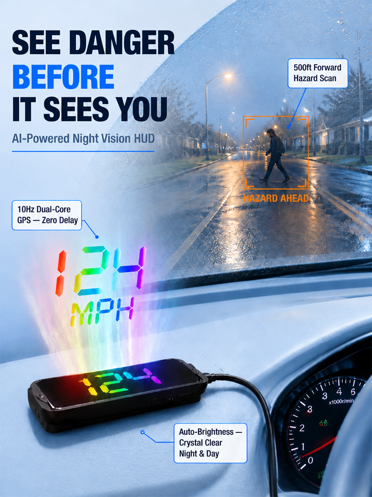 New German-made GPS multi-functional projector HUD