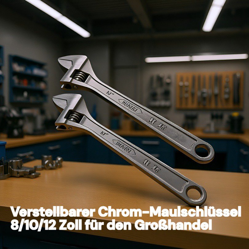 Maulschlüssel 12 Zoll mit verstellbarem Kopf