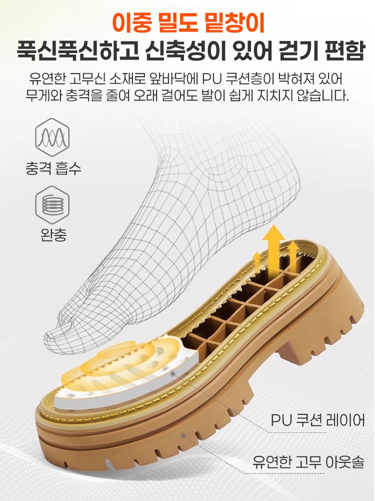 남성 빈티지 캐주얼 워크 부츠