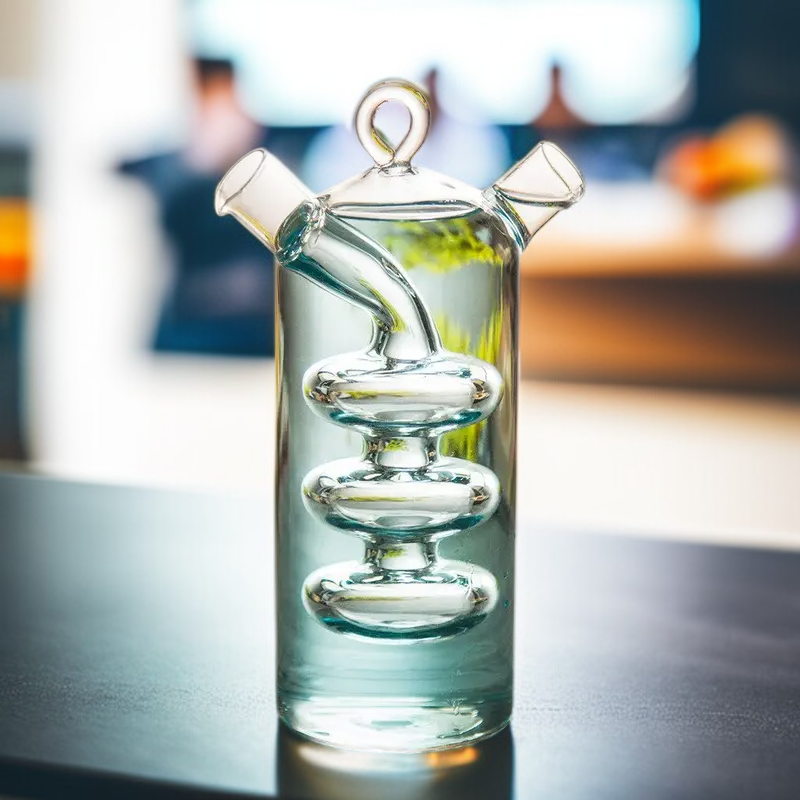 신기하고 재미있는 유리컵 유튜브 물먹방 브이로그 창의적 칵테일잔