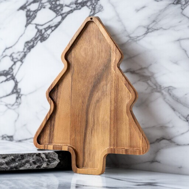 子供が喜ぶクリスマスツリー型プレート