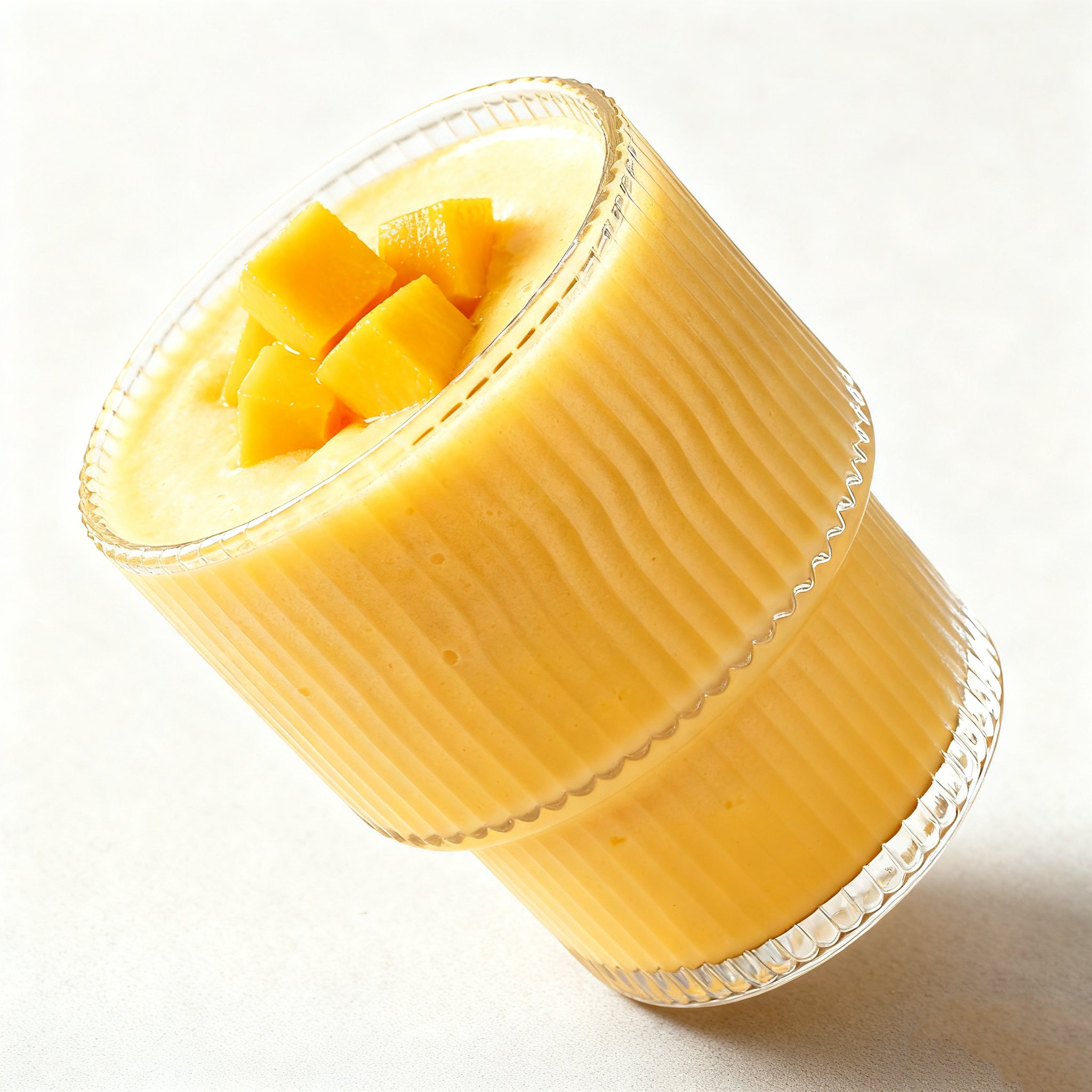 แก้วน้ำแก้วใสสวยงาม (ชุด 2 ใบ)