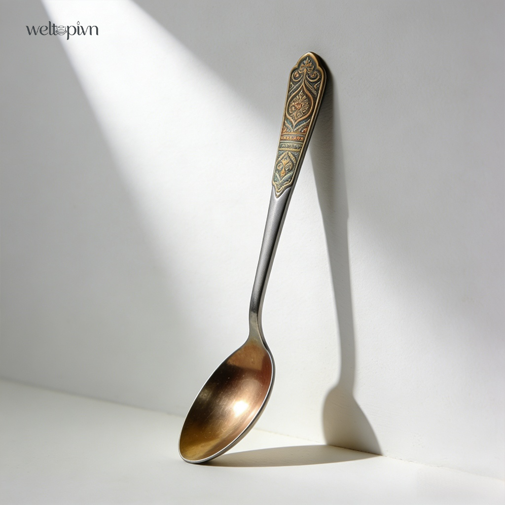 ช้อนซุป ช้อนโจ๊ก และช้อนหม้อไฟ สำหรับใช้ในบ้าน (5 ชิ้น)