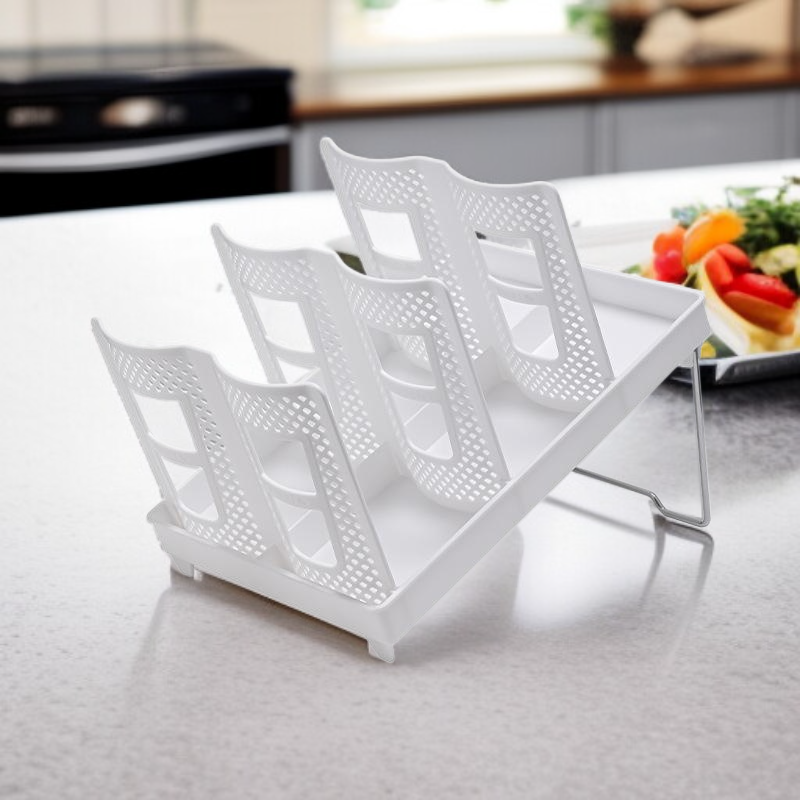 Divided Design Paper Cup Rack Tea Bar Cup Organizer