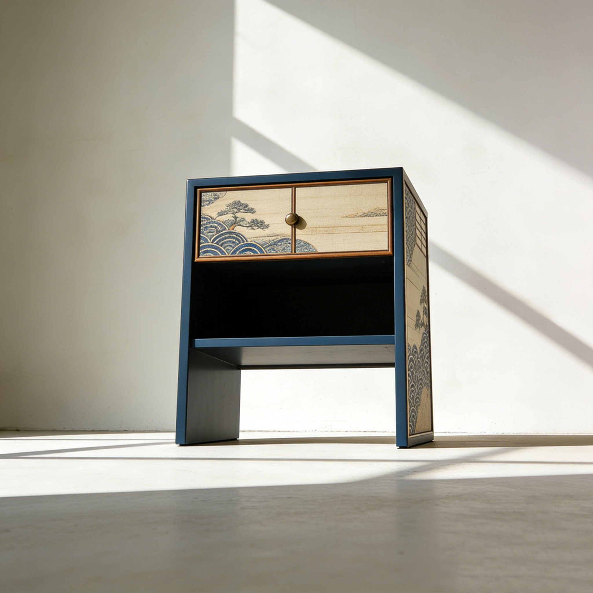 多機能収納キャビネットの全体画像