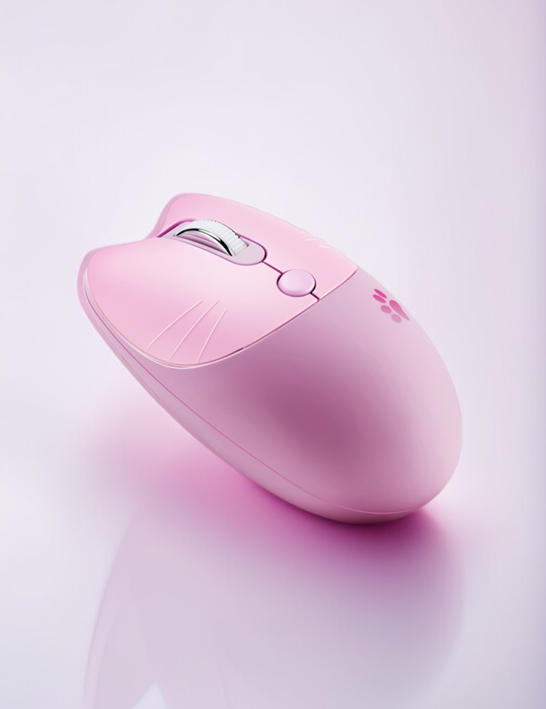 Cicha myszka do laptopa w podróży