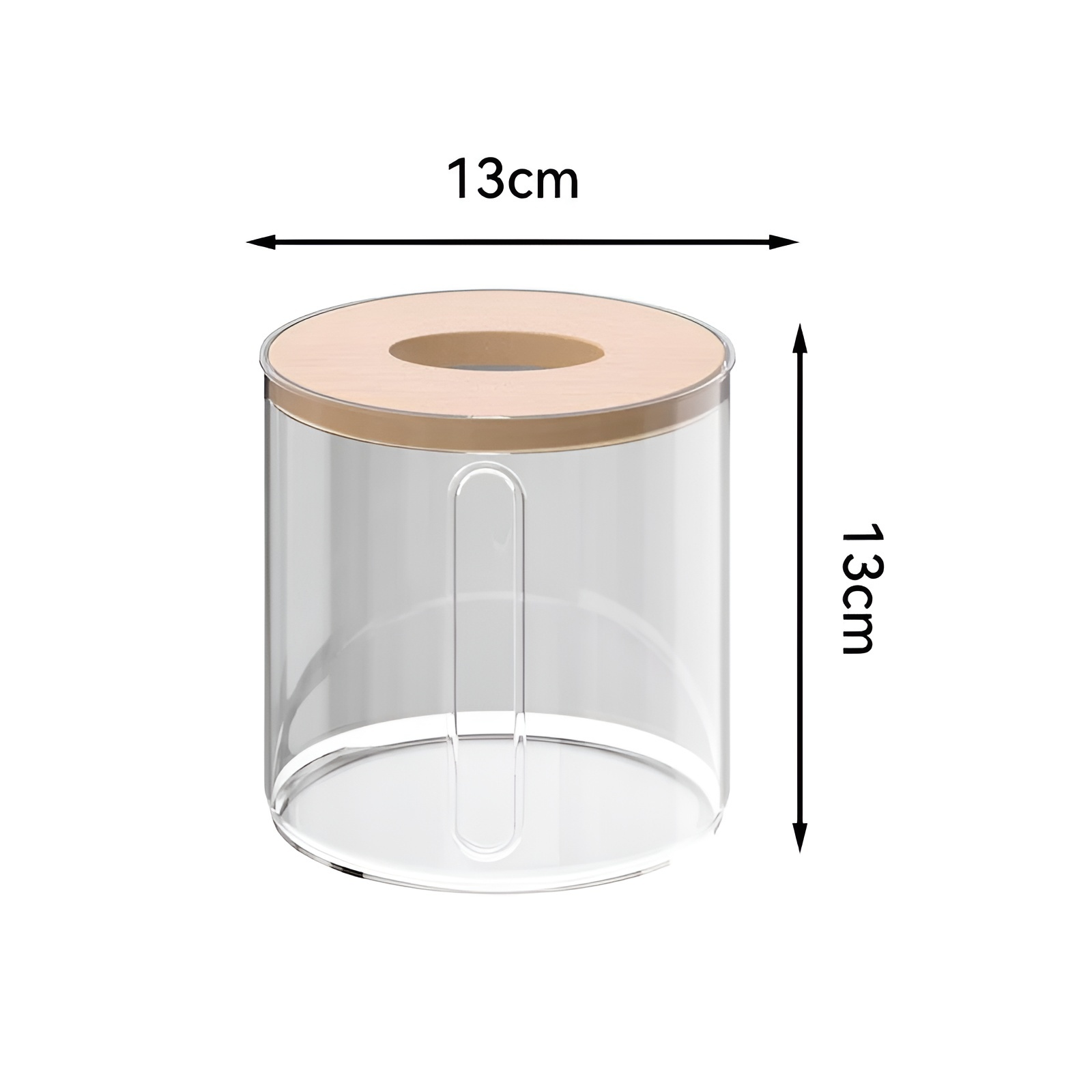Multifunctional Tissue Box and Paper Roll Holder