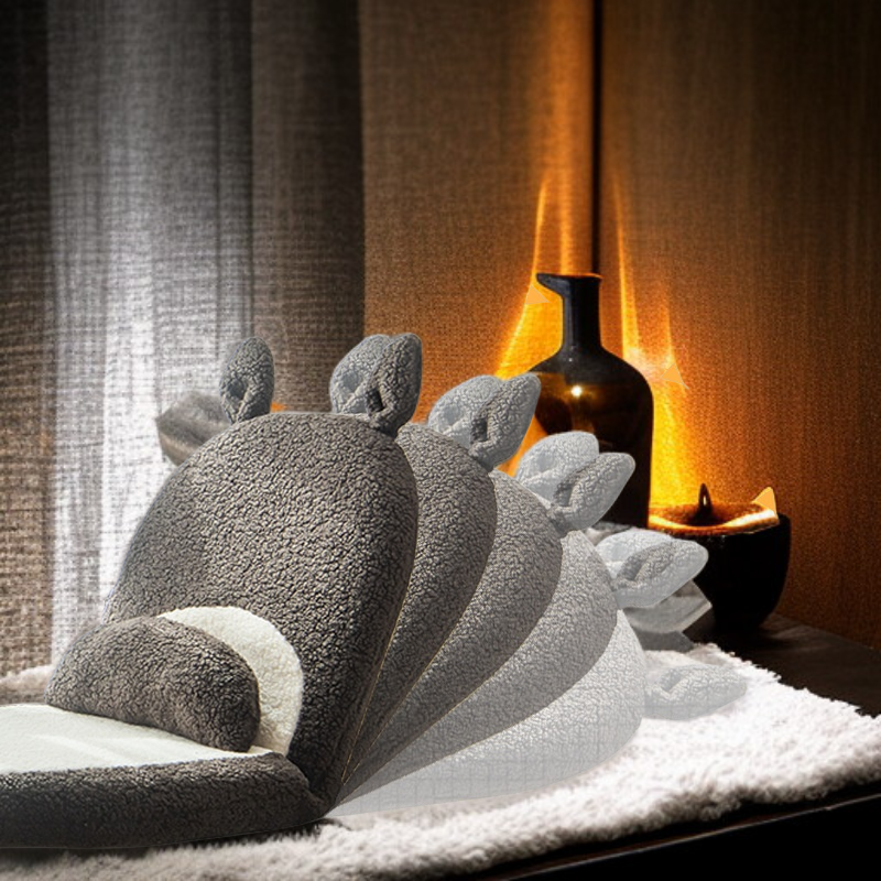 공간 절약형 접이식 의자 접은 상태