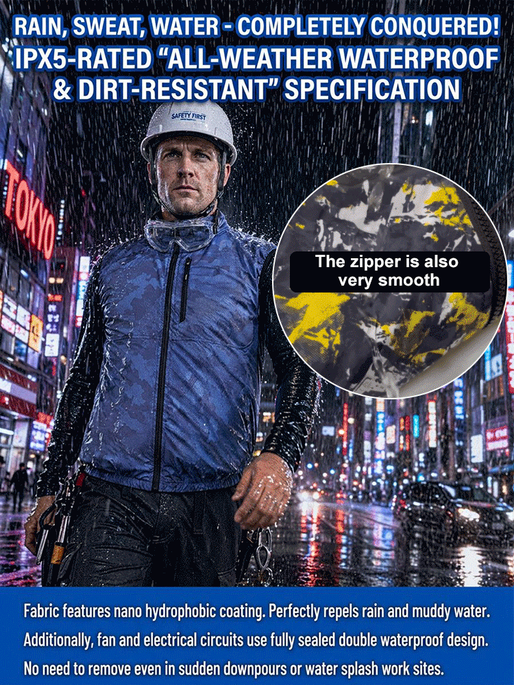 Rapid Cooling Air-Conditioned Fan Jacket