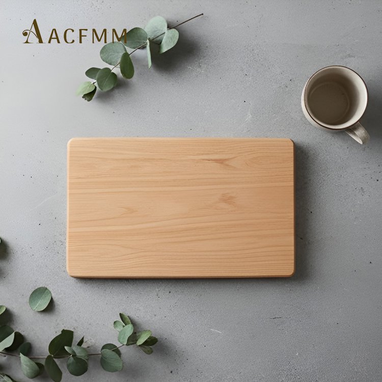 견고한 나무 도마